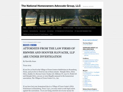 thenationalhomeownersadvocategroup.com snapshot