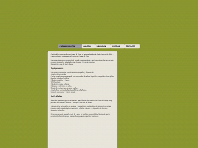 casaelquintanal.com snapshot