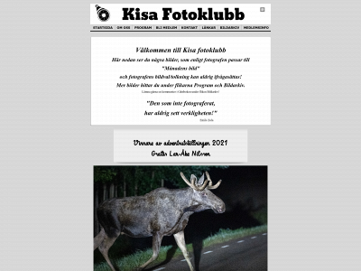 kisafotoklubb.se snapshot