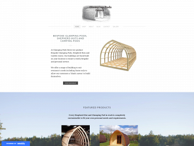 www.glampingpodsdirect.com snapshot
