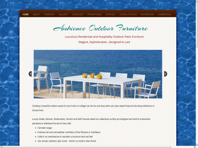 ambienceoutdoorfurniture.com snapshot
