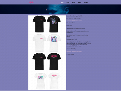 nevermannofficial.com snapshot