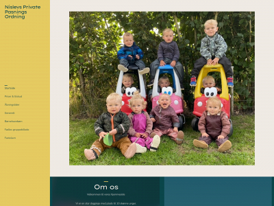 nislevsprivatepasningsordning.dk snapshot