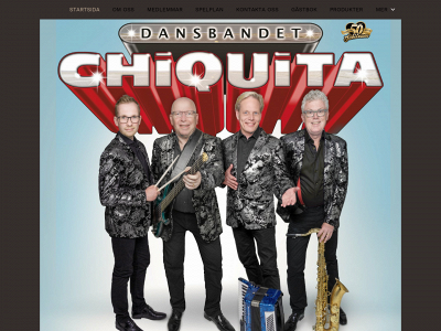 dansbandet-chiquita.se snapshot