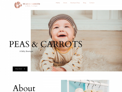 peasandcarrotsus.com snapshot