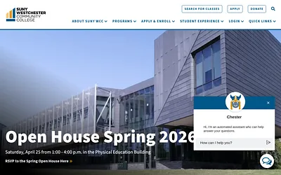 sunywcc.edu snapshot