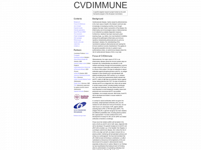 cvdimmune.com snapshot