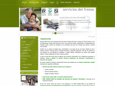 www.serviciosdelfresno.es snapshot