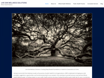 liveoakwellnesssolutions.com snapshot