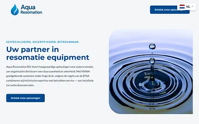 aquaresomation.nl snapshot