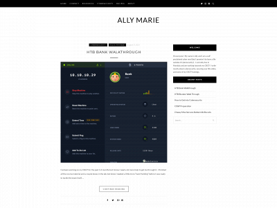 allymarie.net snapshot