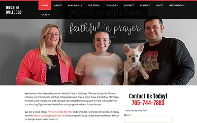www.hoosierbulldogs.com snapshot