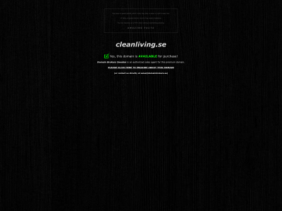 cleanliving.se snapshot