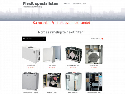 flexitfilter.no snapshot