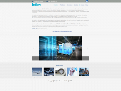 infiev.com snapshot