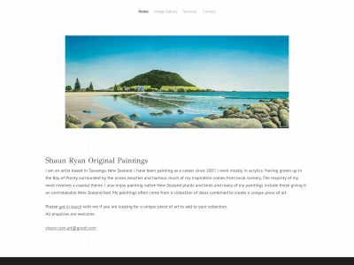 www.shaunryan.co.nz snapshot
