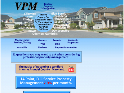 www.vantageproperty.com snapshot