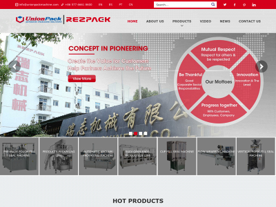 unionpackmachine.com snapshot