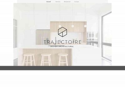 trajectoiredesign.com snapshot