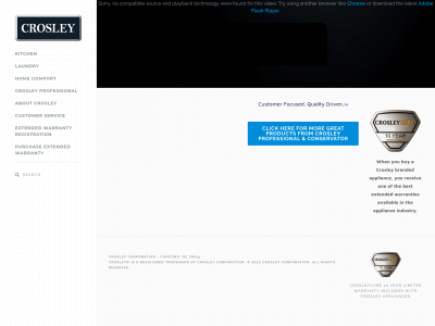 www.crosley.com snapshot