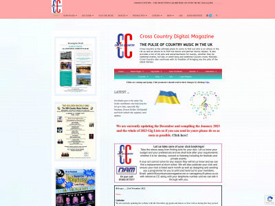 countrymusicmagazine.net snapshot