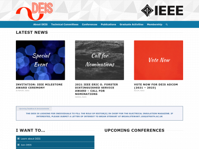 ieeedeis.org snapshot