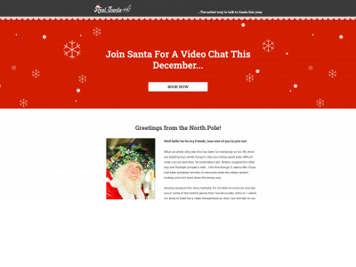 real-santa.com snapshot