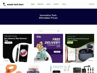 aussietechbarn.com snapshot