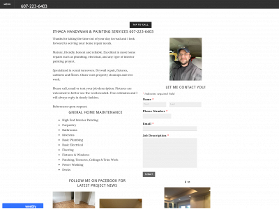 www.ithacahandyman.com snapshot