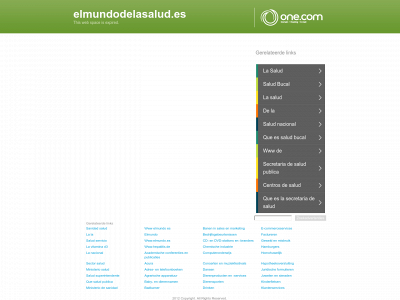 elmundodelasalud.es snapshot