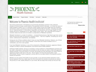 phoenixhi.org snapshot