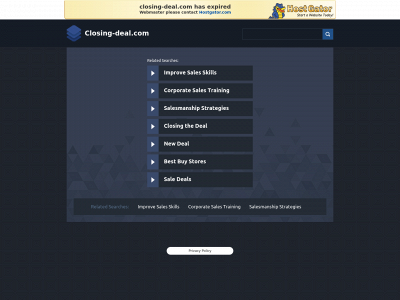 closing-deal.com snapshot