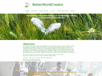 betterworldcreator.com snapshot