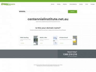 centennialinstitute.net.au snapshot