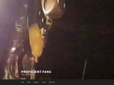 proficientfans.com snapshot