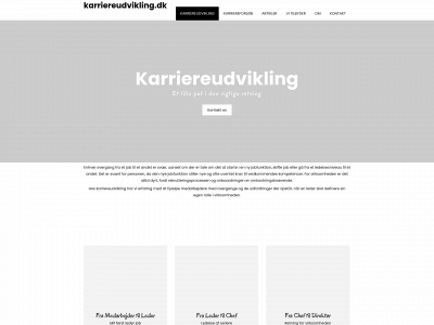 karriereudvikling.dk snapshot