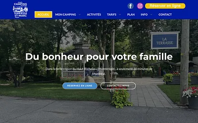 campingterrassestmarc.ca snapshot