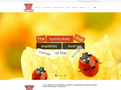 lifeschoolk12.org snapshot