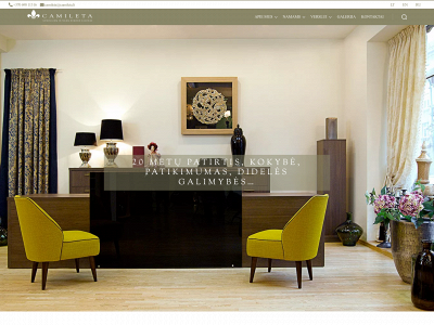 camileta.lt snapshot
