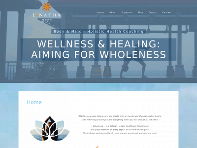 lunathayoga.com snapshot