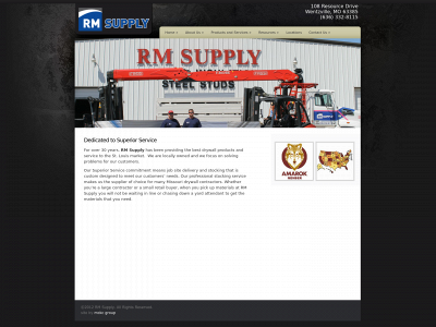 rmsupply.com snapshot
