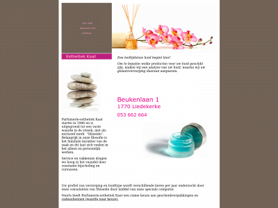 esthetiekkaat.be snapshot