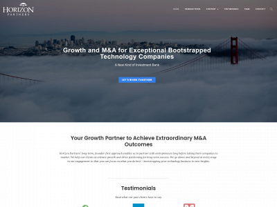 horizonpartners.com snapshot