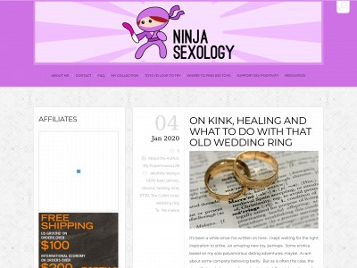 ninjasexology.com snapshot