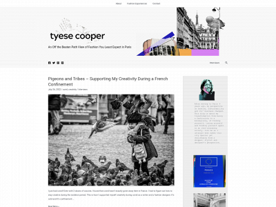 www.tyesecooper.com snapshot