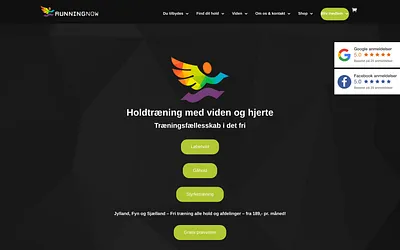 www.runningnow.dk snapshot