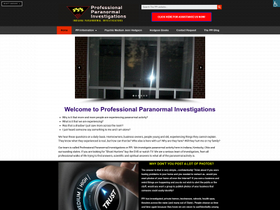 professionalparanormalinvestigations.com snapshot