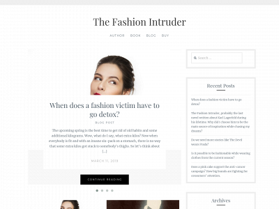 thefashionintruder.com snapshot