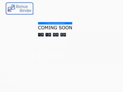 bonusbinder.com snapshot