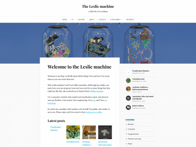 lesliemachine.se snapshot